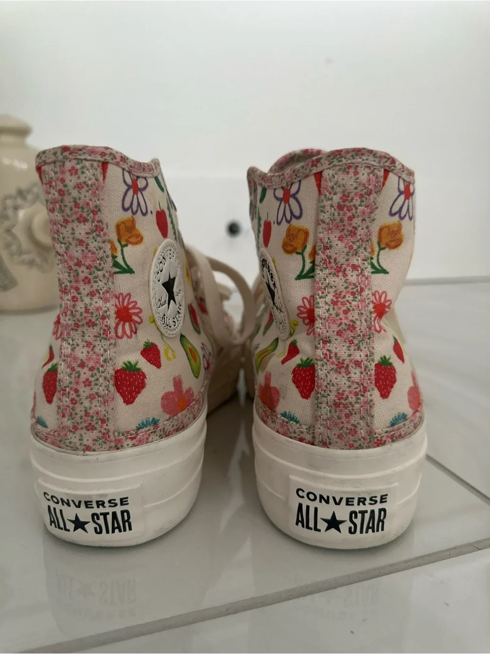 Converse Chuck Taylor All Star Lift Platform High Top Sneakers Women's US 6/UK 4